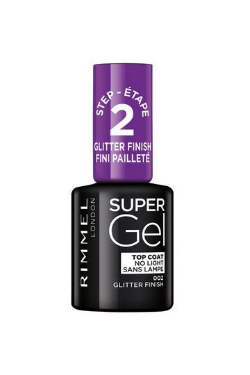 Super Gel Nail Polish glitter finish 002