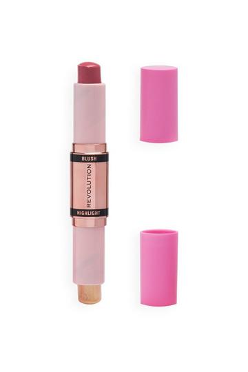 Blush & Highlight Stick mauve glow