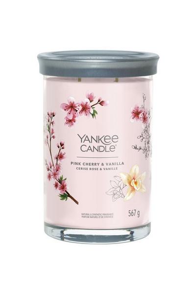 Yankee Candle Signature Large Tumbler Pink Cherry Vanilla | Debenhams