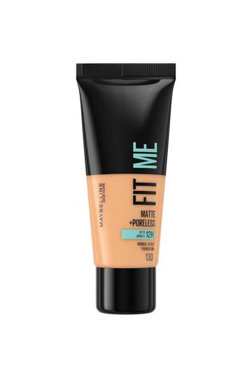 Fit Me Matte & Poreless Full Coverage Matte Blendable Normal to Oily Skin Foundation buff beige