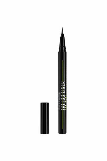 Tattoo Liner Ink Pen Eyeliner waterproof, Brush Tip liner, Precise Lines and Tattoo impact jet black