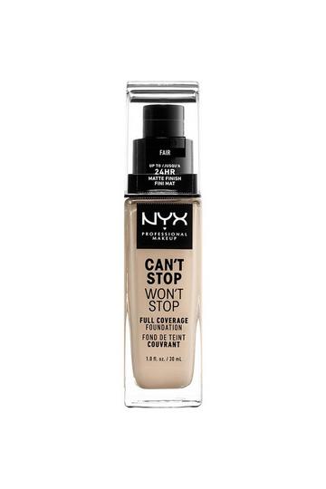 Can't Stop Won't Stop Full Coverage Foundation fair