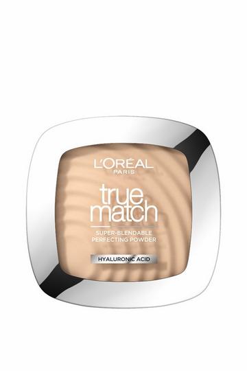 True Match Powder Foundation with Hyaluronic Acid rose ivory