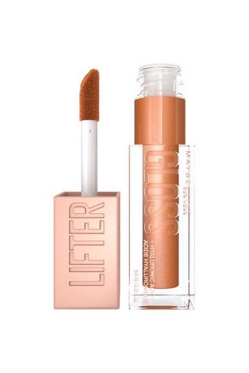 Lifter Bronzed Lip Gloss, Lasting Hydration Formula With Hyaluronic Acid 019 gold