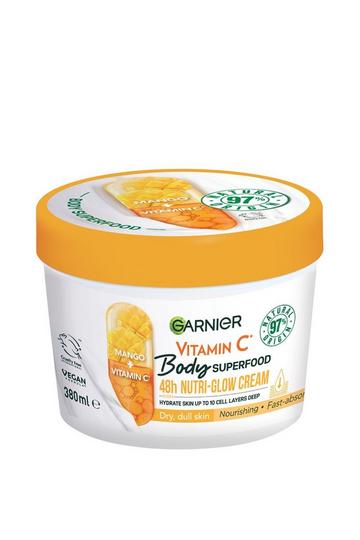 Body Superfood, Nutri Glow Body Cream, Vitamin C & Mango multi