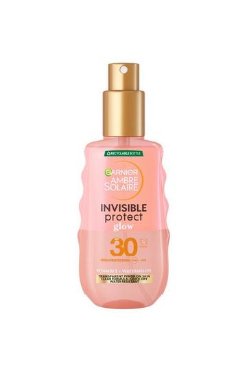 Ambre Solaire Invisible Protect Glow Transparent SPF30 Sun Cream Spray - Watermelon multi