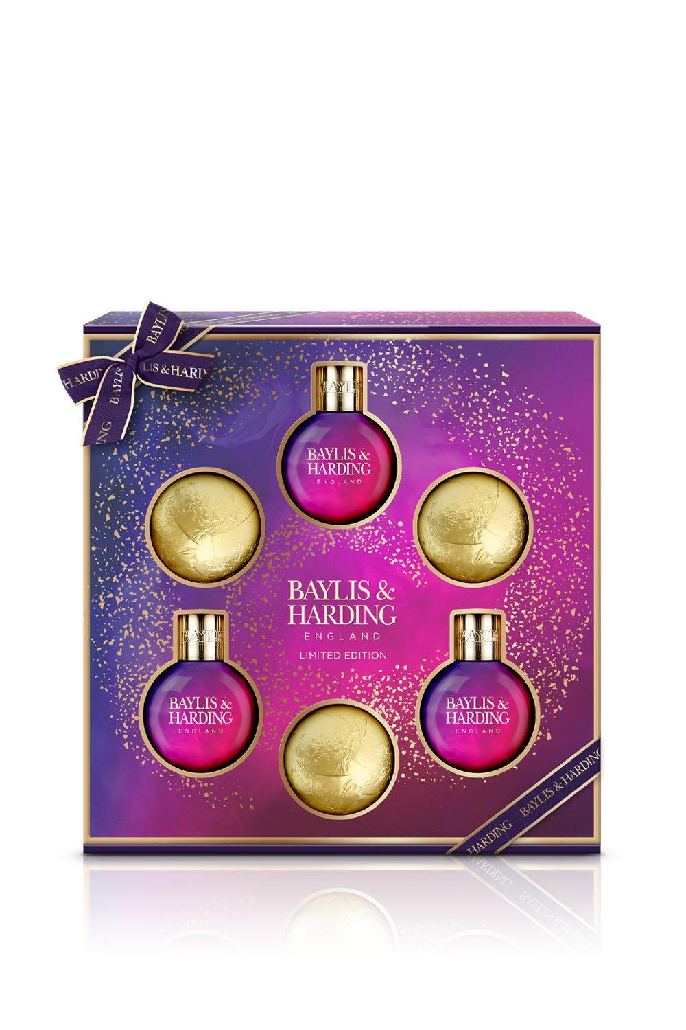 Body | Midnight Fig & Pomegranate Festive Bauble Bath & Shower Gift Set ...