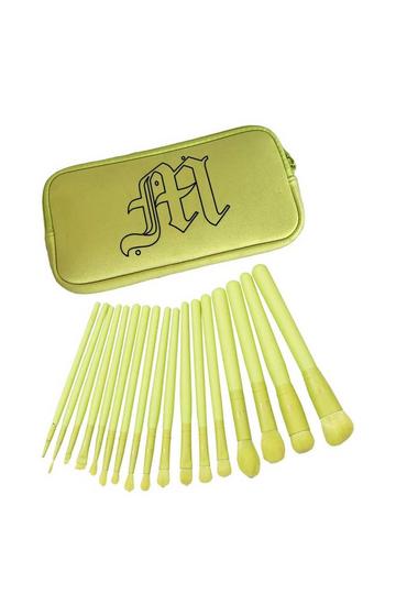 16 Piece Brush Set multi