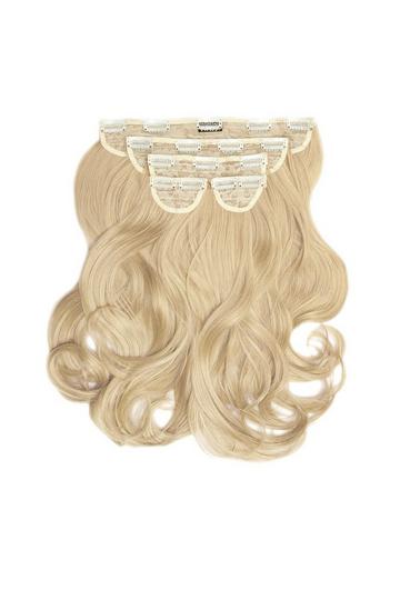 Super Thick 16" 5 Piece Blow Dry Wavy Clip In Extensions california blonde