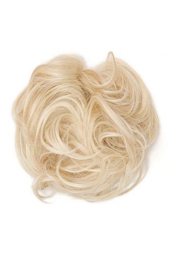 Premium Messy Bun Hair Up Scrunchie light blonde