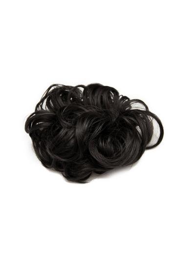 Black Premium Messy Bun Hair Up Scrunchie