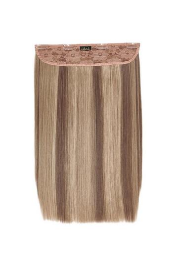 Thick 18 1 Piece Straight Clip In Hair Extensions mellow brown