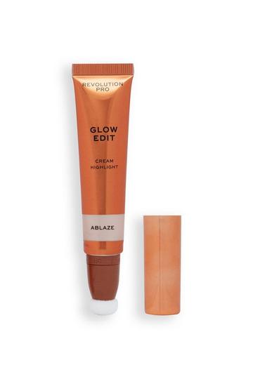 Glow Edit Cream Highlighter ablaze