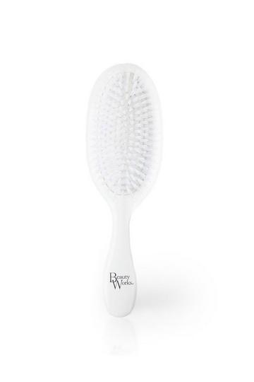 Vegan Bristle Brush white