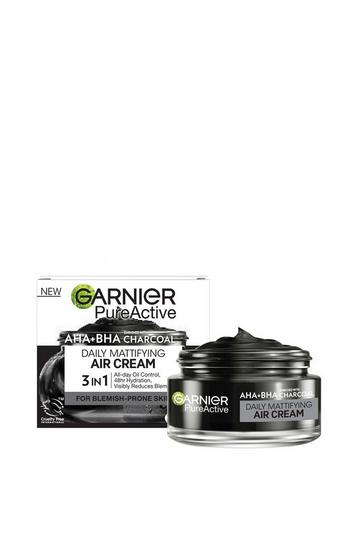 Pure Active AHA+BHA Charcoal Daily Mattifying Air Cream multi