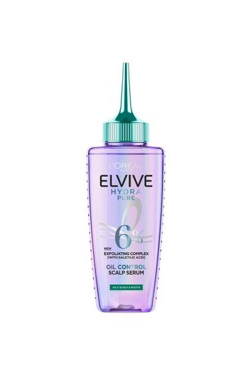 Elvive Hydra Pure Exfoliating Pre-Shampoo Scalp Serum with Salicylic Acid, for Oily Scalp & Roots multi