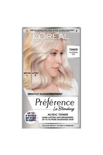 Préférence Le Blonding Acidic Toner - Platinum Ice multi