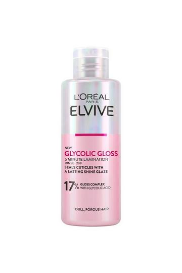 Elvive Glycolic Gloss Rinse-Off 5 minute Lamination Treatment for Dull Porous Hair multi