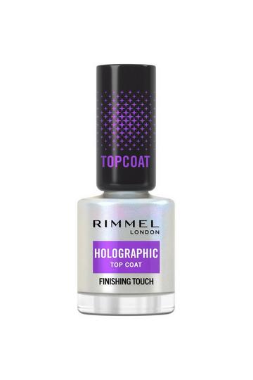 Holographic Nail Polish Top Coat multi