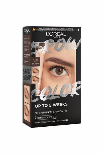 Brow Color, Semi-Permanent Tint brunette