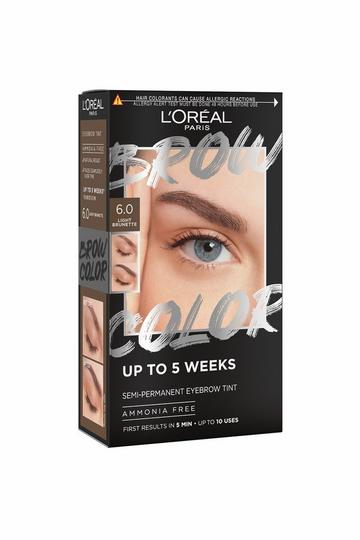 Brow Color, Semi-Permanent Tint light brunette