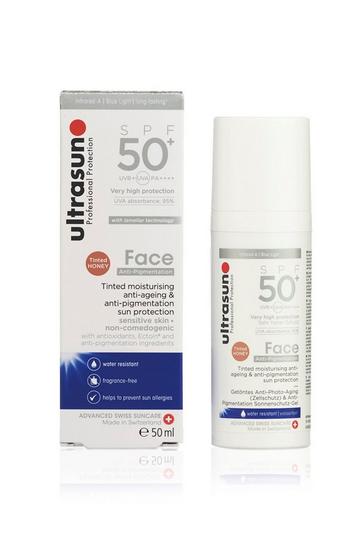 Face Anti-Pigmentation Tinted SPF50+ 50ml honey