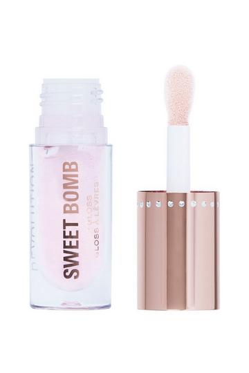 Sweet Bomb Lip Gloss candyfloss pink glitter