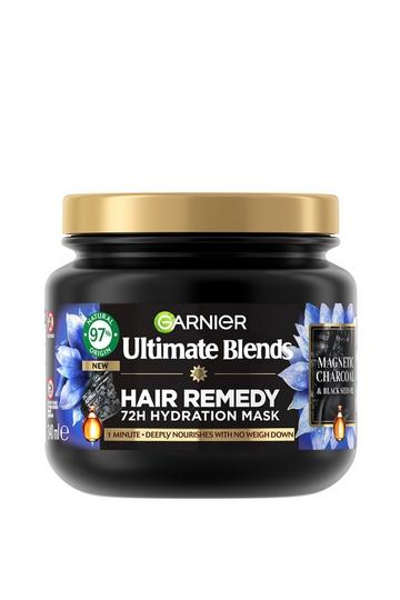 Garnier Ultimate Blends Charcoal Hair Remedy Mask 340ml multi