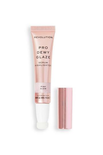 Dewy Glaze Serum Highlighter pink glow