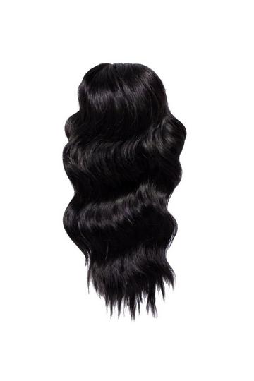 Brushed Out Wave 16inch Claw Clip Pony natural black