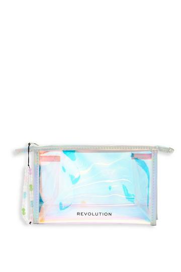 Revolution Mood Switch Holographic Makeup Bag multi