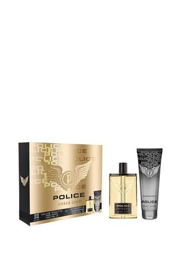 Police Amber Gold Man Eau De Toilette 100ml Gift set misc