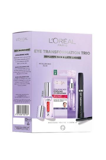 Eye Transformation Trio Gift Set with Hyaluronic Acid multi