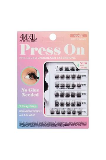 Naked 30 Pre-Glued Press On Underlash Extensions - Soft Volume black