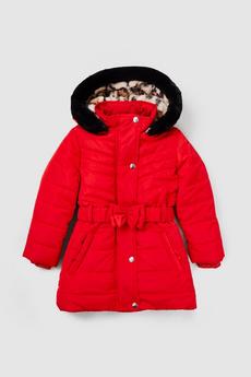 Blue Zoo red Toddler Girls Bow Parka