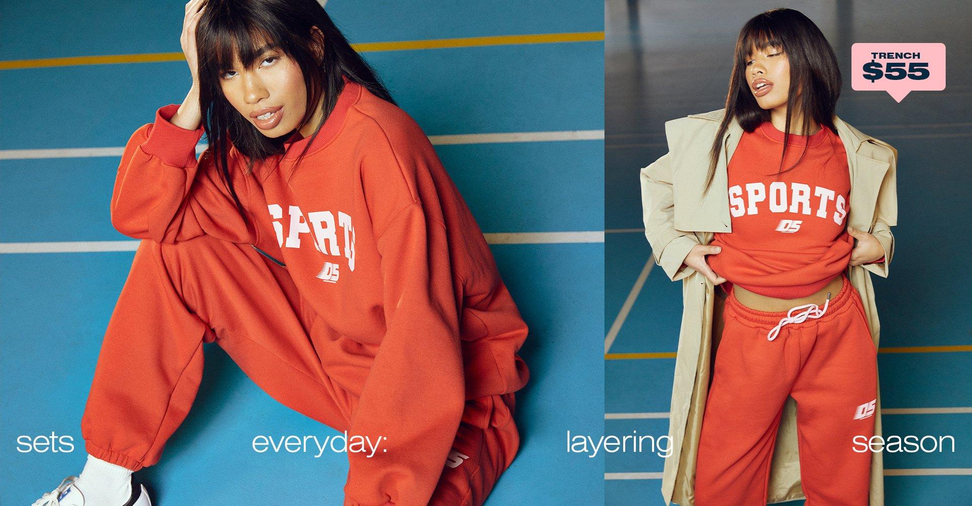 Sets everyday: Layering season
                    From $55