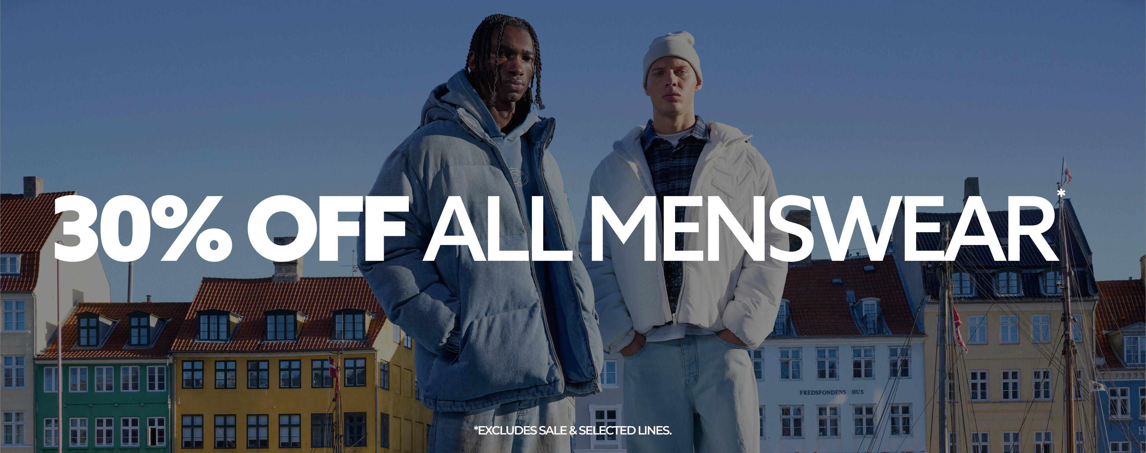 Online menswear uk clearance