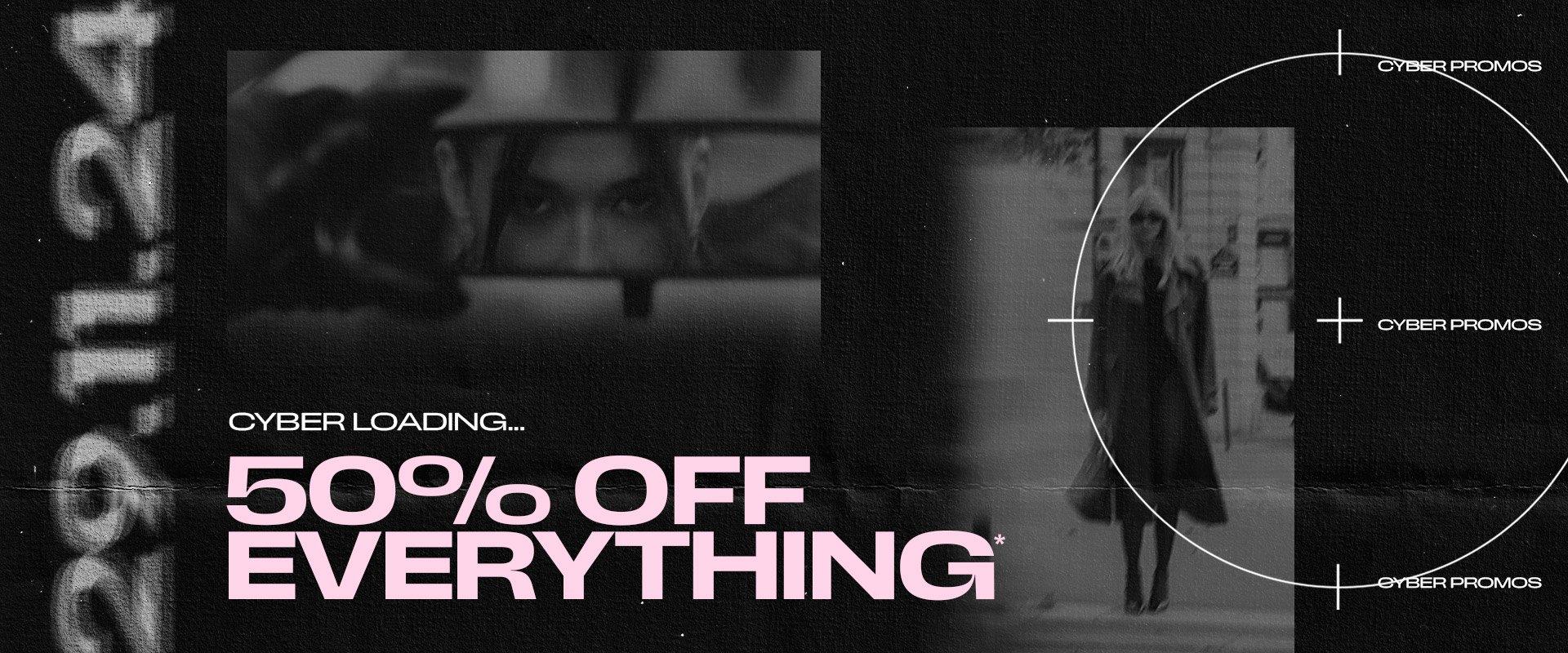 50% off everything!