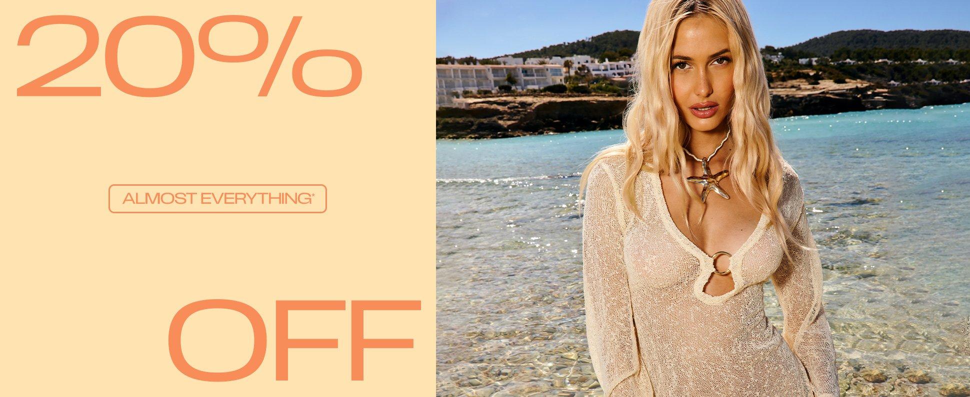 20% Off Almost Everything!