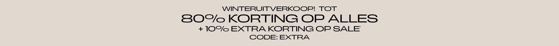 10% EXTRA KORTING OP SALE