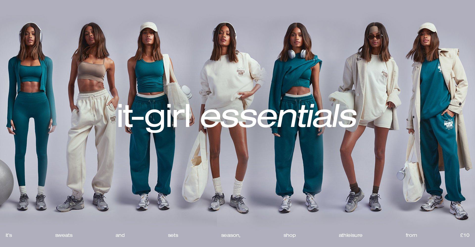 It-girl essentials its sweats and sets season, shop athleisure from £10