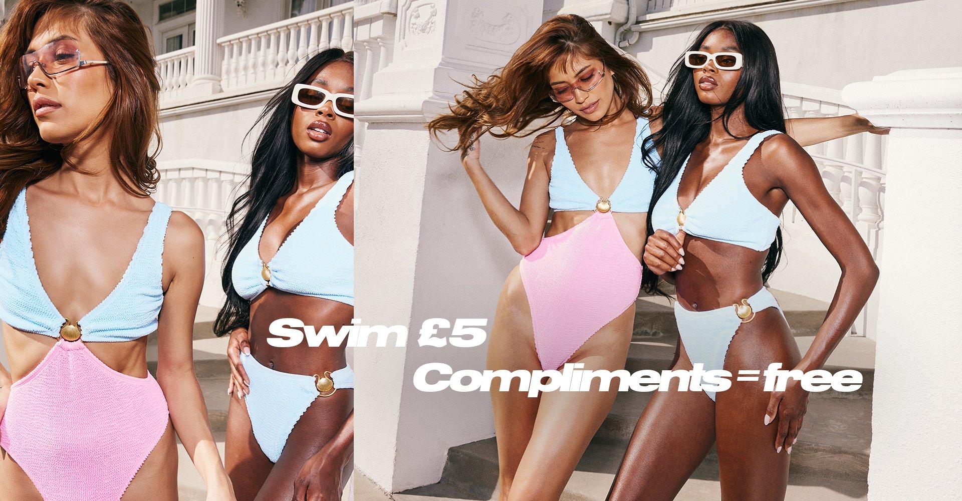 Swim from £5. Compliments = free