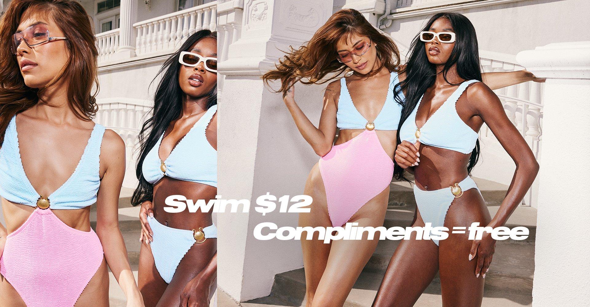 Swim from $10. Compliments = free