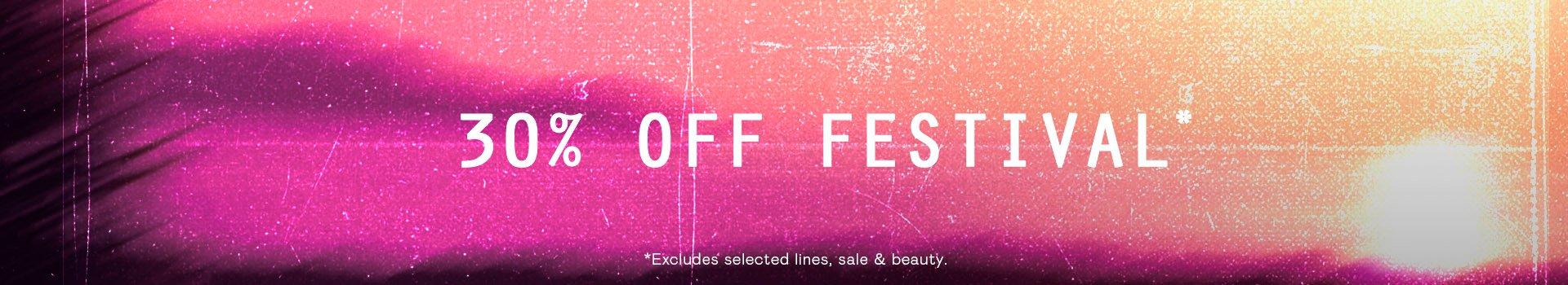 20% OFF Festival