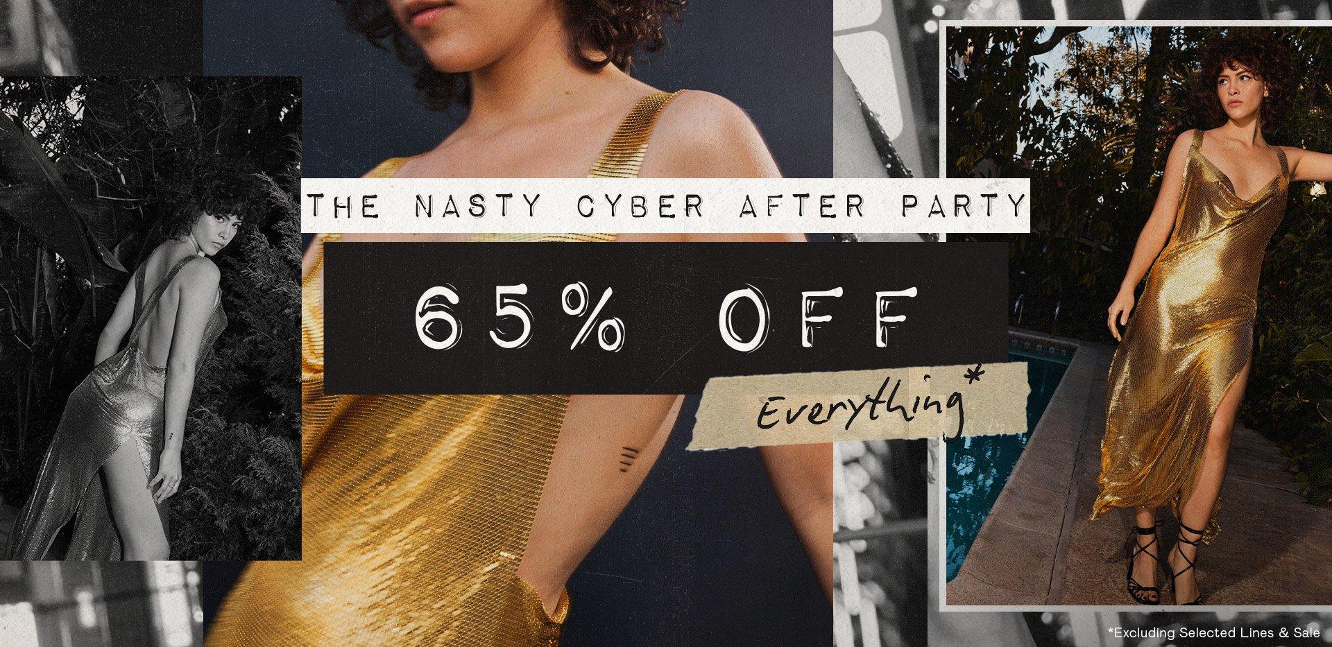 65% OFF Everything*
