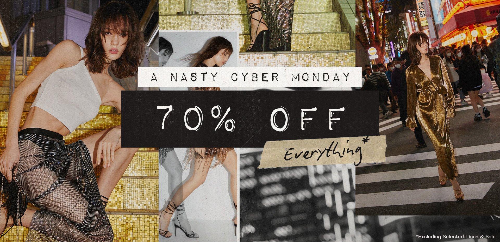 70% OFF Everything*