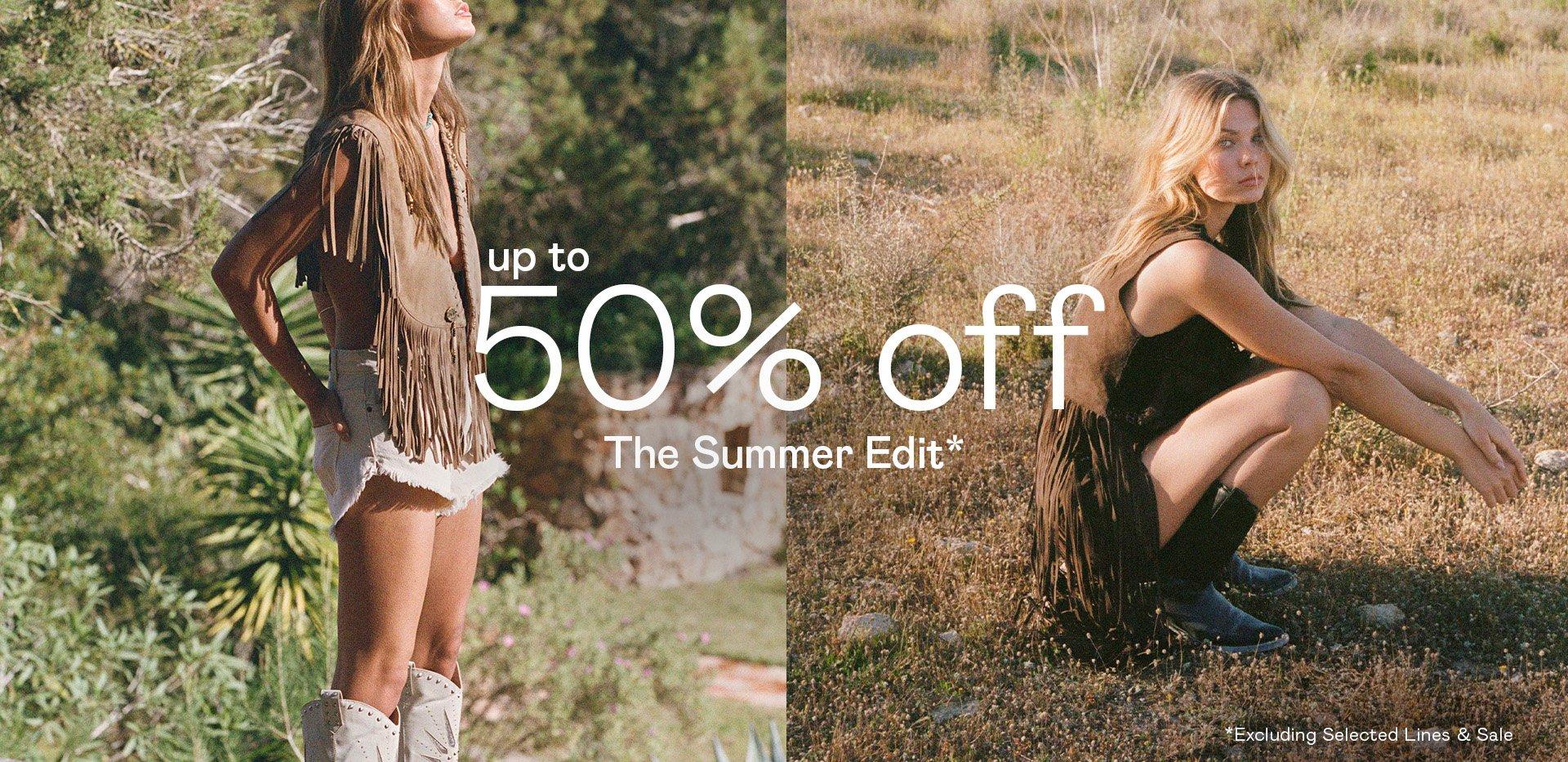 Up to 50% Off Seasonal Styles*