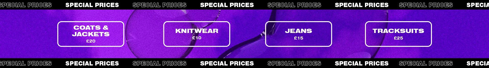 Mens Special Prices