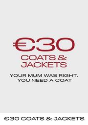 €30 coats & jackets