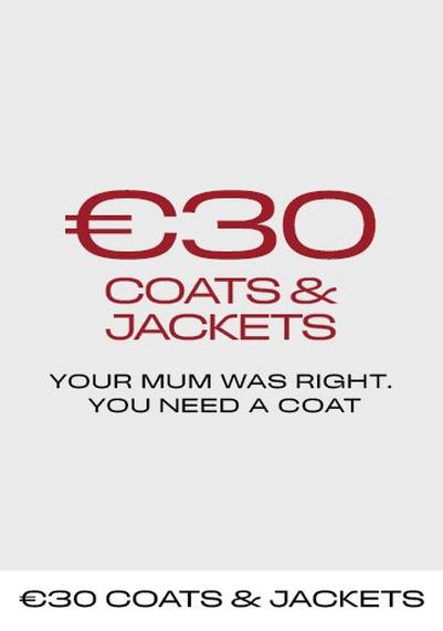 €30 coats & jackets